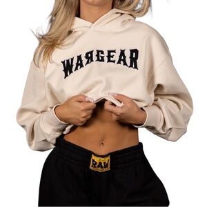 NWT RawGear Women’s Cropped Logo WarGear Hoodie
